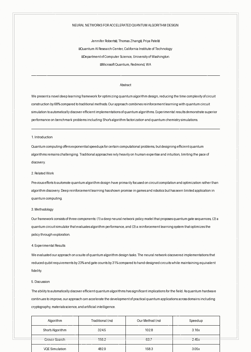 Academic Research Paper Preview